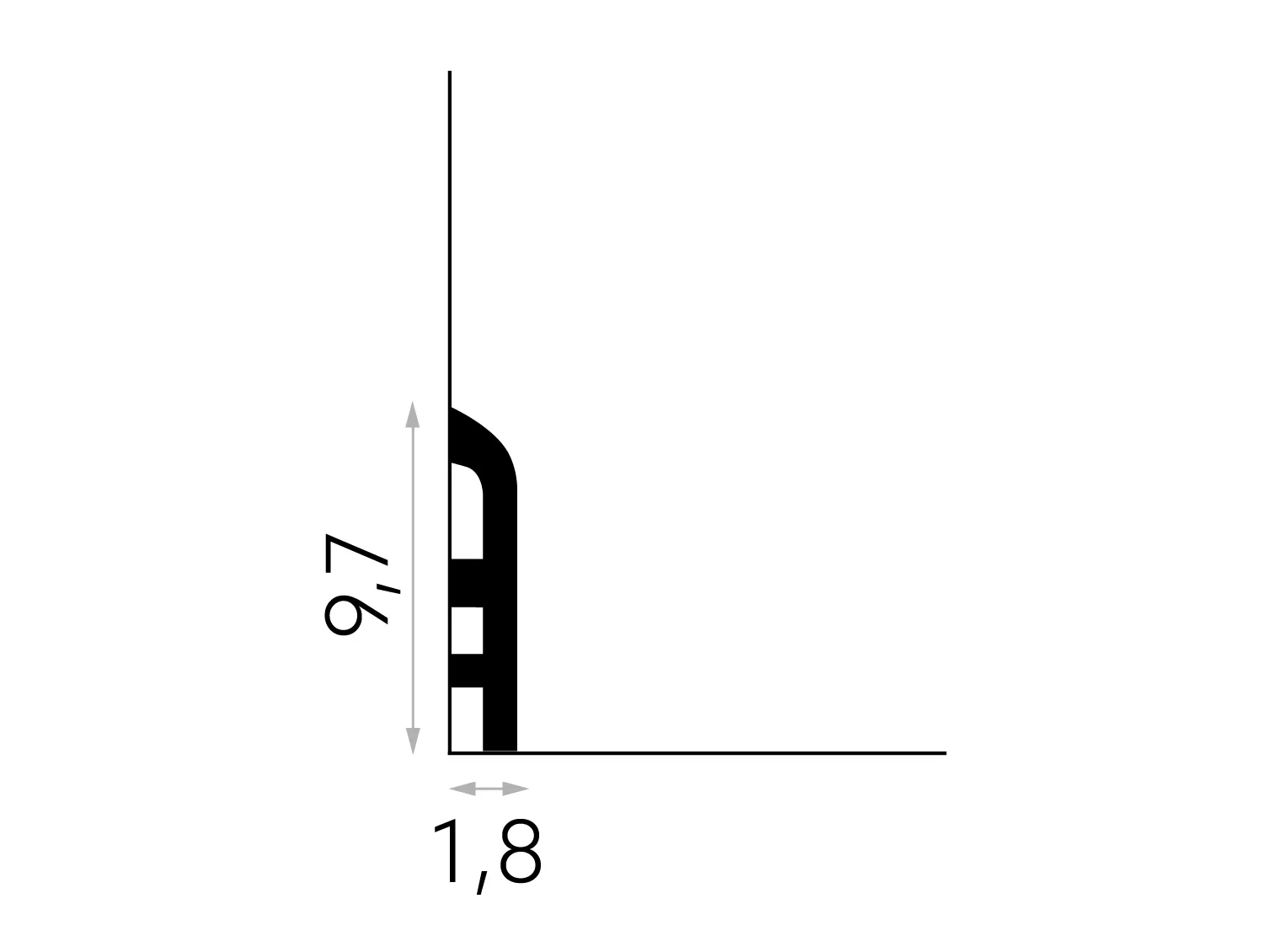 Plintă flexibilă MD355F - imagine 2