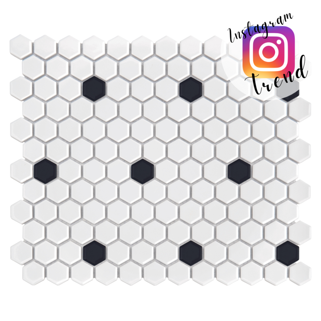 Mini Hexagon B&W Spot