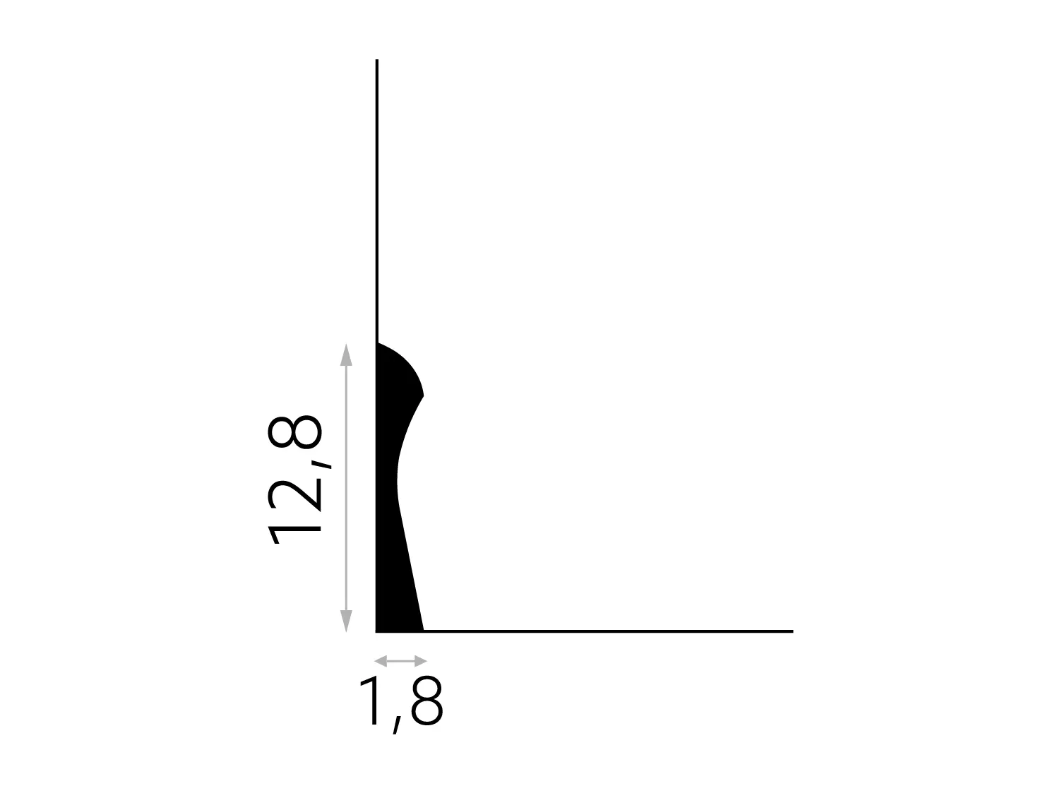 Plintă premium QS003P - imagine 2